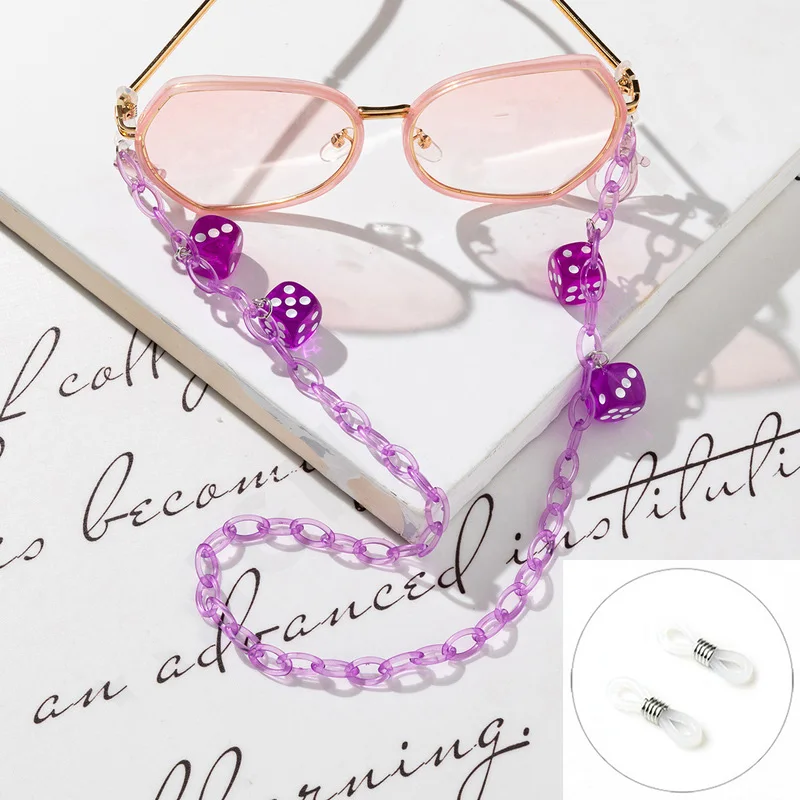 Chaîne de lunettes en acryliqu - Sunglass Retainer Cord avis et prix
