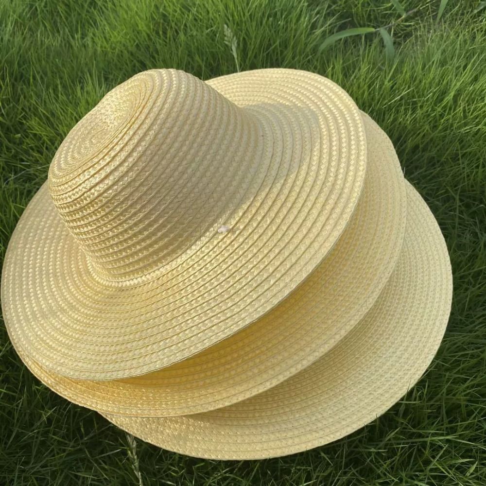 Chapeau de paille à large bord - Bucket Hat Straw avis et prix